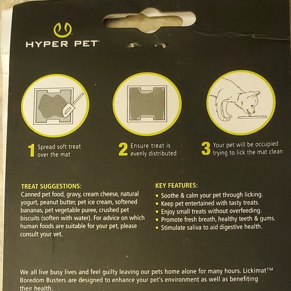 The “LickiMat Pet soother” by Hyper Pet soothes & calms your pet-Brand New ! - Picture 2 of 5